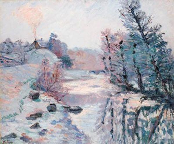 Guillaumin, A. Oil Painting by Armand Guillaumin