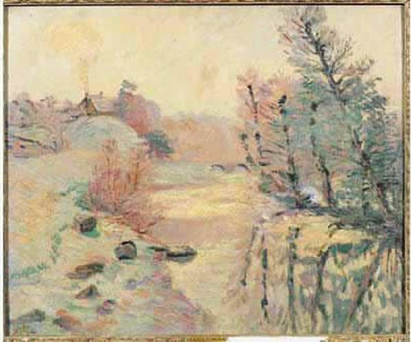 Bords De La Creuse Oil Painting by Armand Guillaumin