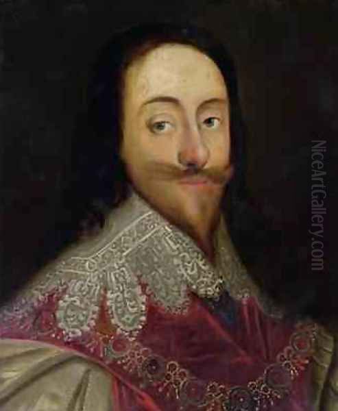 Charles I 1600-49 2 Oil Painting by Daniel Mytens