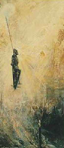 Apotheosis of Joan of Arc Oil Painting by Pinkney Marcius-Simons