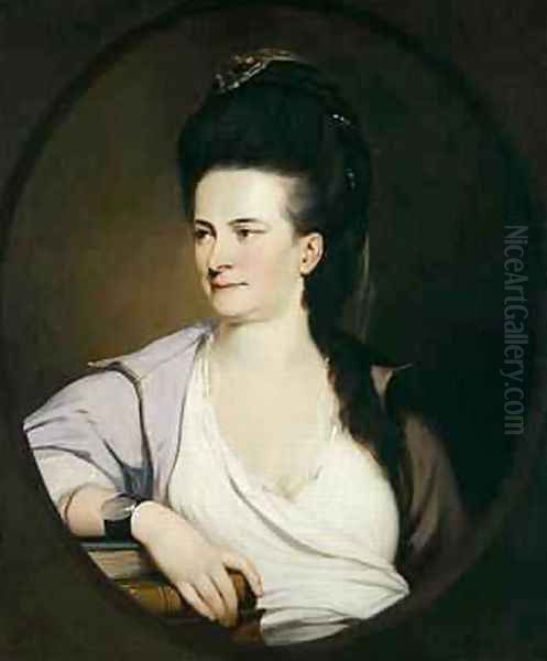 An Unknown Woman 1770 Oil Painting by John Hamilton Mortimer