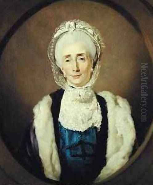 Mrs Lushington 1774 Oil Painting by John Hamilton Mortimer