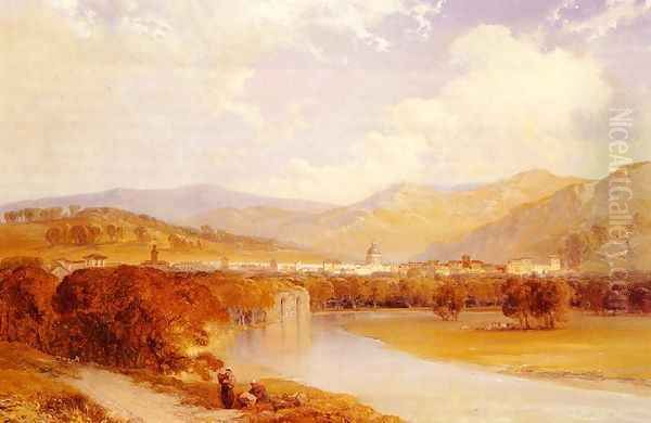 Como Oil Painting by Arthur Joseph Meadows