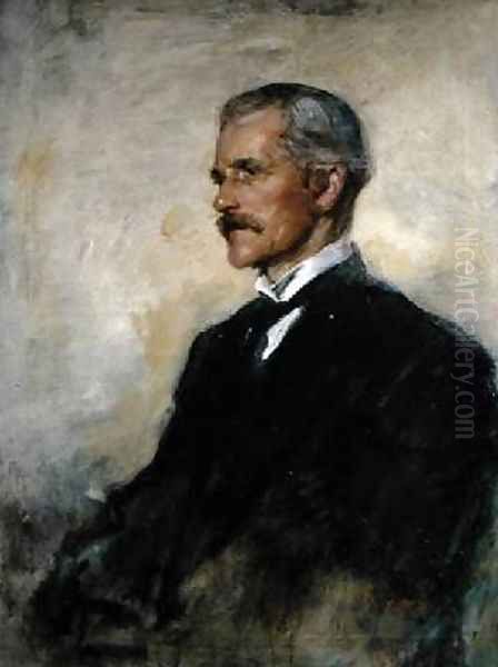 Portrait of James Ramsay MacDonald 1866-1937 1925 Oil Painting by Ambrose McEvoy