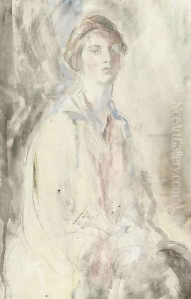 Barbara Oil Painting by Ambrose McEvoy