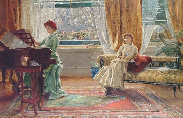 The Afternoon Recital by Arthur Trevor Haddon