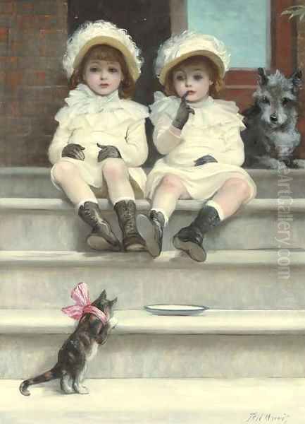 Sunday Best Oil Painting by Phillip Richard Morris