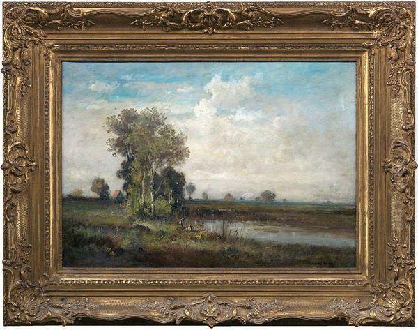 Halberg-krauss, Fritz Oil Painting by Fritz Halberg-Krauss