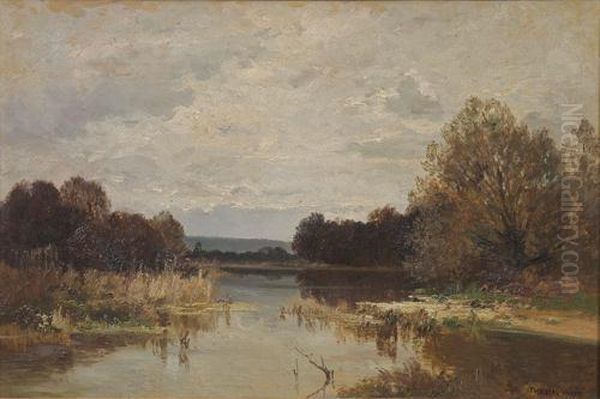 Peaceful Evening Waters by Fritz Halberg-Krauss