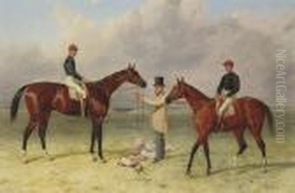 Mr Richard Sutton's Bay Colt Oil Painting by Harry Hall