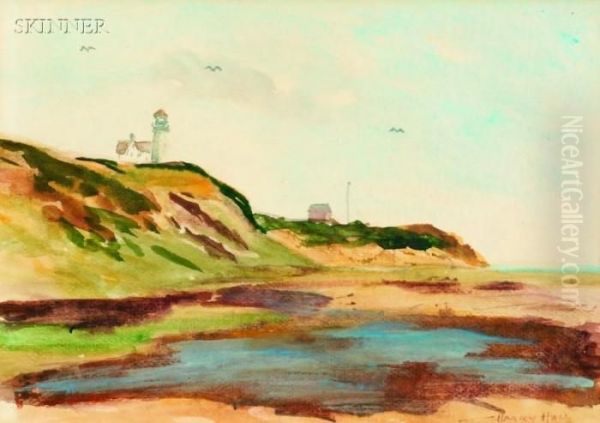 Atlantic Edge Oil Painting by Harry Hall