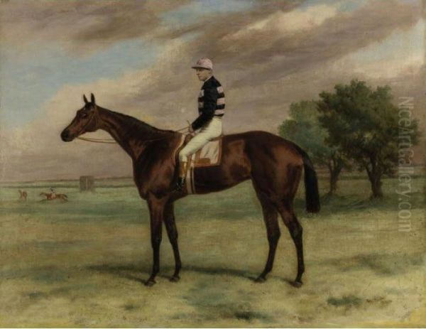 The Racehorse Shannon With F. Webb Up by Harry Hall