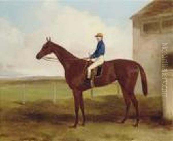 Dacia, Winner Of The Cambridgeshire Oil Painting by Harry Hall