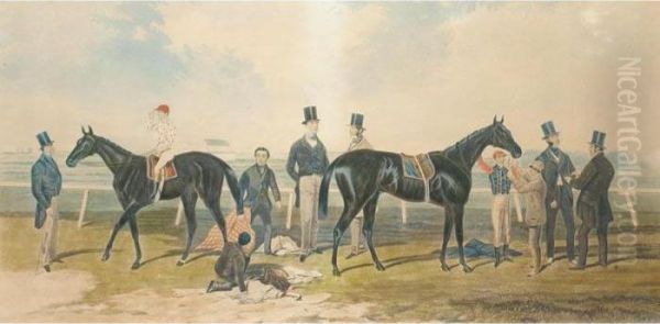 Engraved By Charles Hunt, Aquatint This Lot Contains 1 Item(s). Oil Painting by Harry Hall