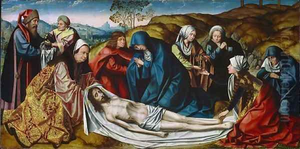 The Lamentation Oil Painting by Workshop of Quentin Massys