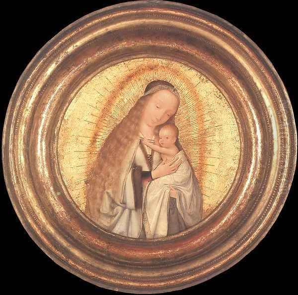 Virgin with the Child Oil Painting by Workshop of Quentin Massys