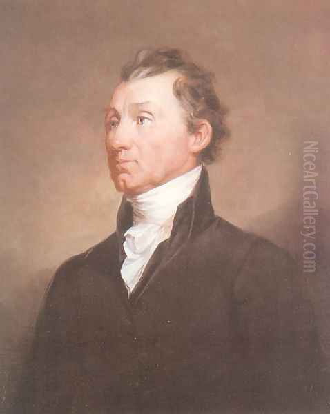 Portrait of James Monroe 1819-20 Oil Painting by Samuel Finley Breese Morse