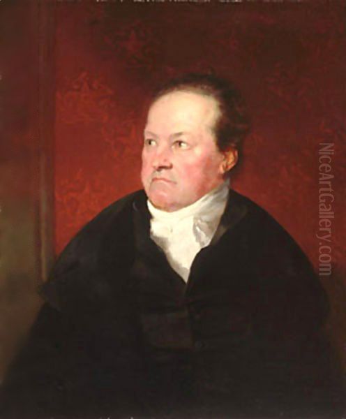 De Witt Clinton Oil Painting by Samuel Finley Breese Morse