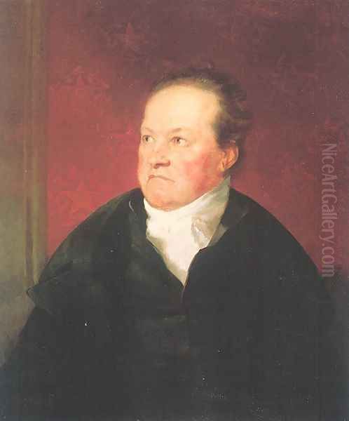 Portrait of De Witt Clinton 1826 Oil Painting by Samuel Finley Breese Morse