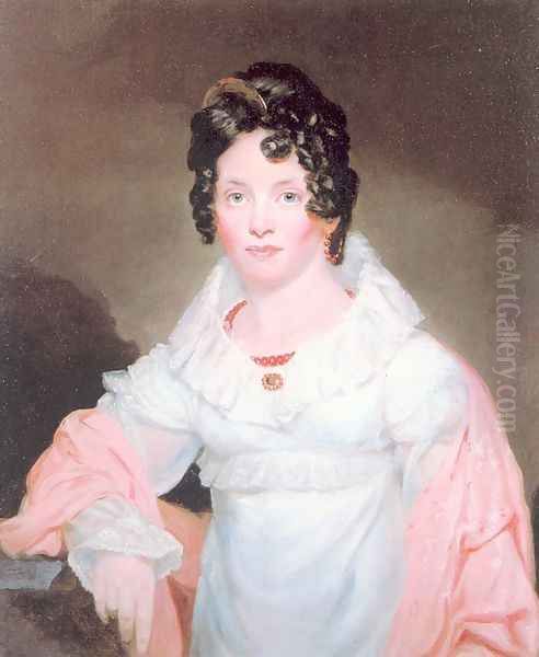 Mrs. Robert Young Hayne (Rebecca Motte Alston) 182 Oil Painting by Samuel Finley Breese Morse