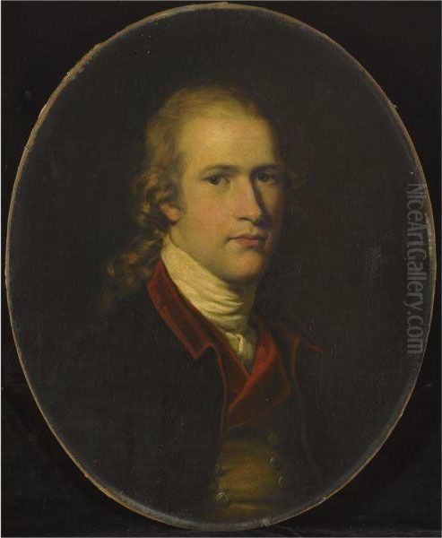 Portrait Of A Gentleman Oil Painting by Hugh Douglas Hamilton