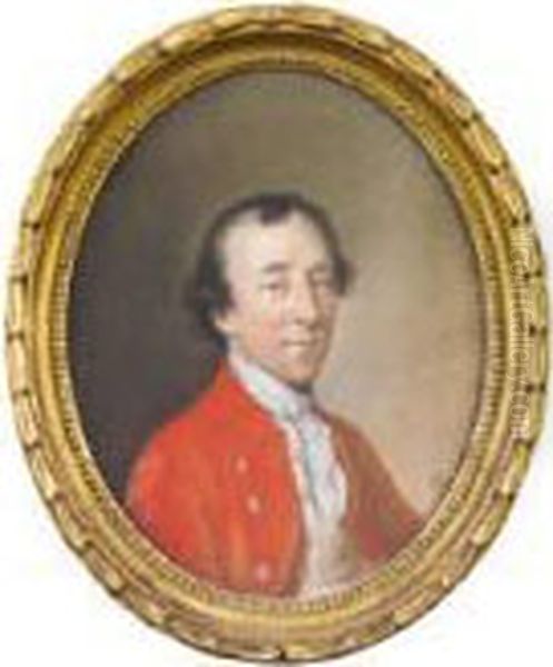 Right Hon. Thomas Connolly Oil Painting by Hugh Douglas Hamilton