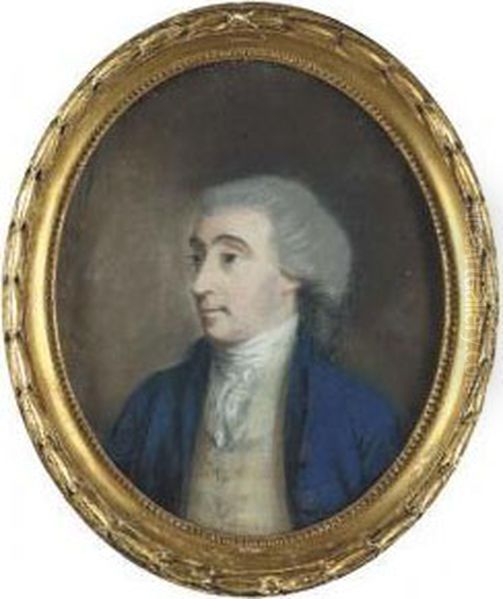 Portrait Of A Gentleman by Hugh Douglas Hamilton