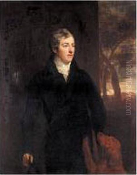 Portrait Of Henry Sadleir Prittie, 2nd Baron Dunalley Of Kilboy (1775-1854) Oil Painting by Hugh Douglas Hamilton