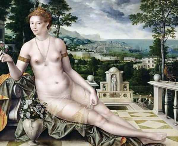 Venus of Cythera Oil Painting by Jan Massys