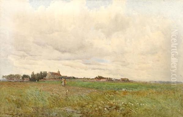 A Cloudy Day, Normandy by William Lee Hankey