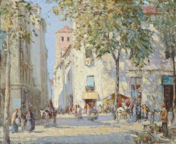 A Street In Granada by William Lee Hankey