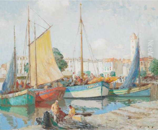 Tramps At La Rochelle by William Lee Hankey