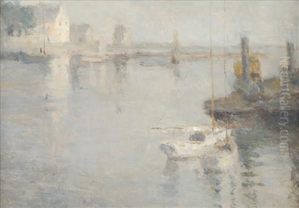 Harbour Scene by William Lee Hankey