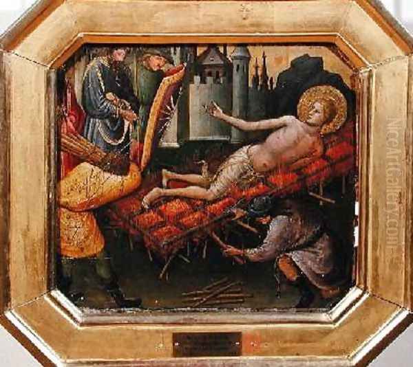 The Martyrdom of St Lawrence Oil Painting by di Nardo Mariotto