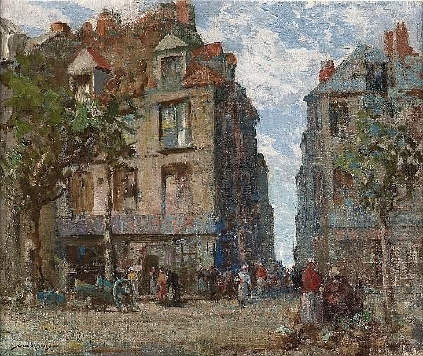 A View At Dieppe by William Lee Hankey