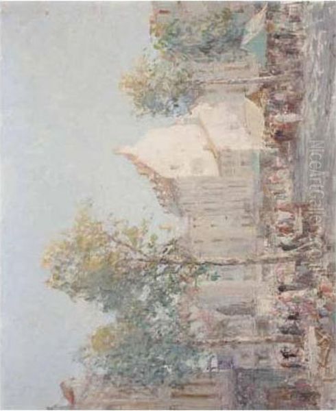 Place Nationale, Dieppe by William Lee Hankey