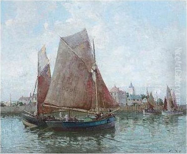 Gravelines Oil Painting by William Lee Hankey