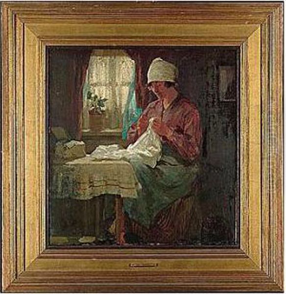 Sewing by William Lee Hankey