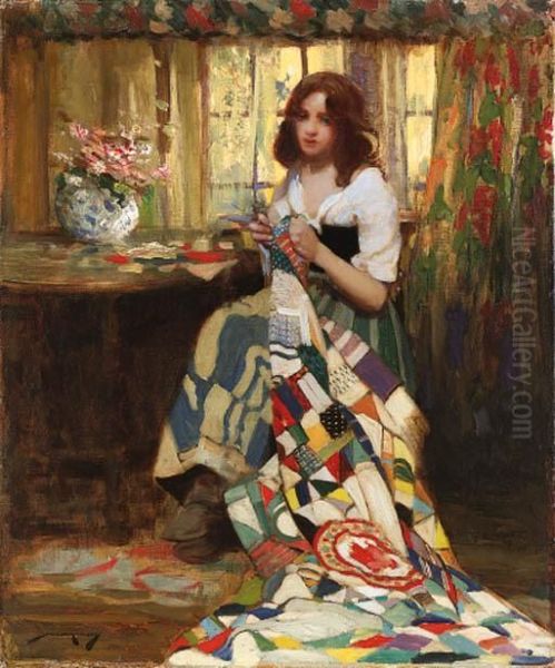 The Patchwork Quilt by William Lee Hankey