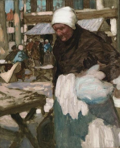 Old Woman, Amiens by William Lee Hankey