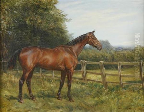 British, 1843- 'whynot' Oil Painting by Heywood Hardy