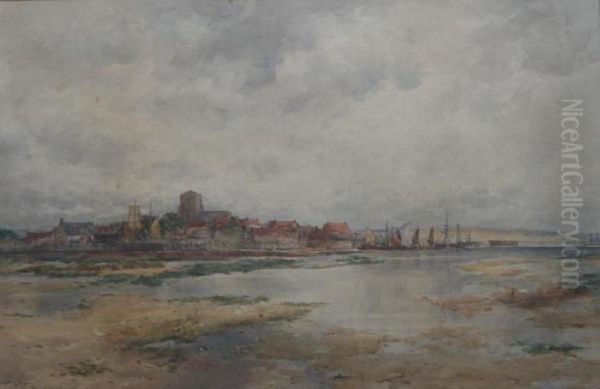 Shoreham, Sussex Oil Painting by Thomas Bush Hardy