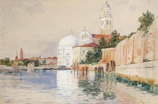 San Michele, Venice Oil Painting by Thomas Bush Hardy