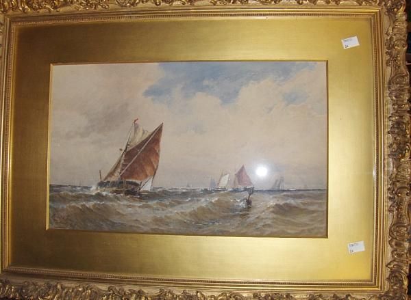 Mouth Of The Thames Oil Painting by Thomas Bush Hardy