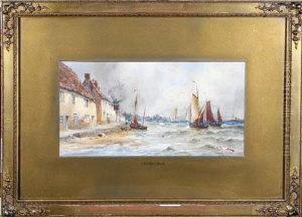 Langstone Harbour, Hants Oil Painting by Thomas Bush Hardy