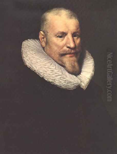 Portrait of a Man Oil Painting by Michiel Jansz. van Miereveld