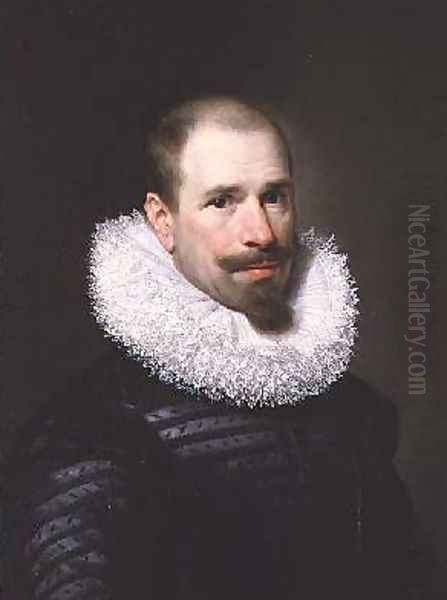 Portrait of a Man 2 Oil Painting by Michiel Jansz. van Miereveld