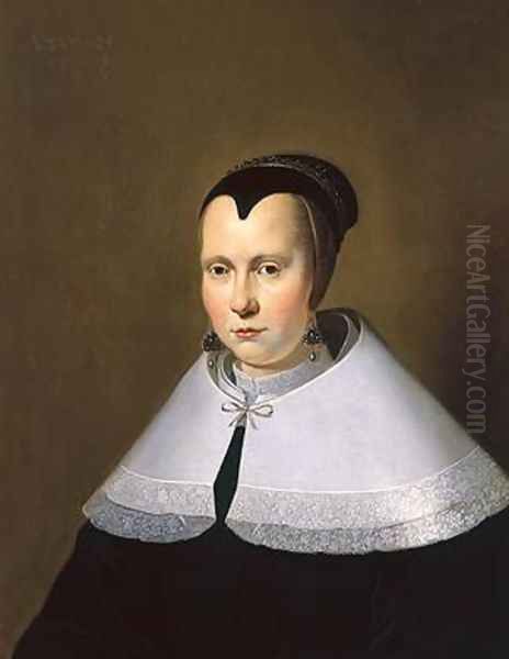 Portrait of a Woman 2 Oil Painting by Michiel Jansz. van Miereveld