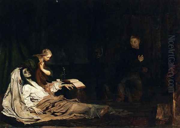 The Return Of The Prodigal Son Oil Painting by Matthijs Maris