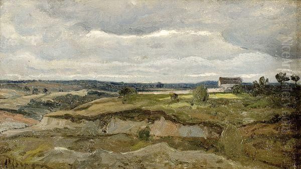 Paysage Oil Painting by Henri-Joseph Harpignies